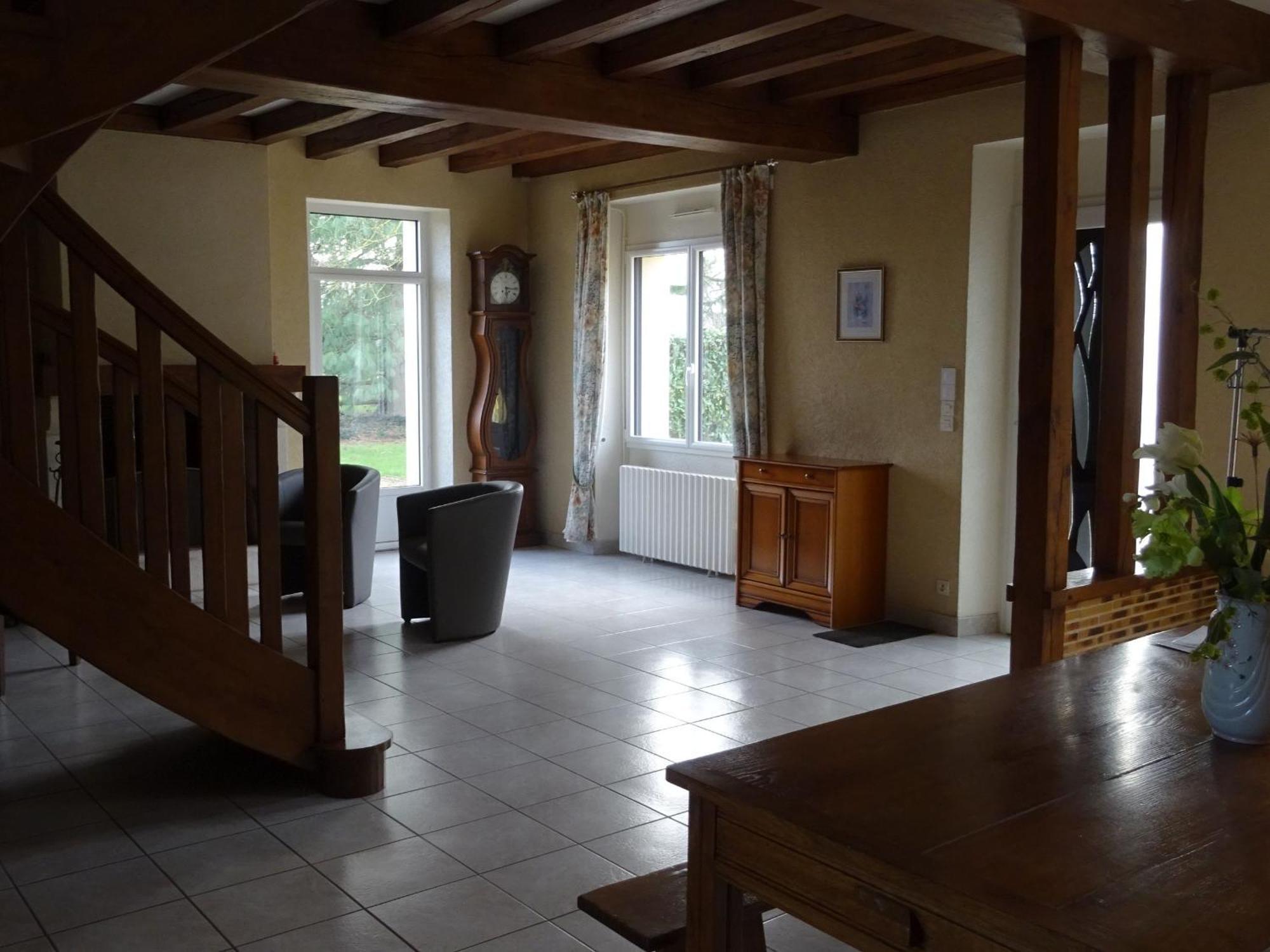 Gite Familial Avec Jardin Et Velos, Proche Le Mans - Fr-1-410-146 Saint-Gervais en-Belin Exteriör bild