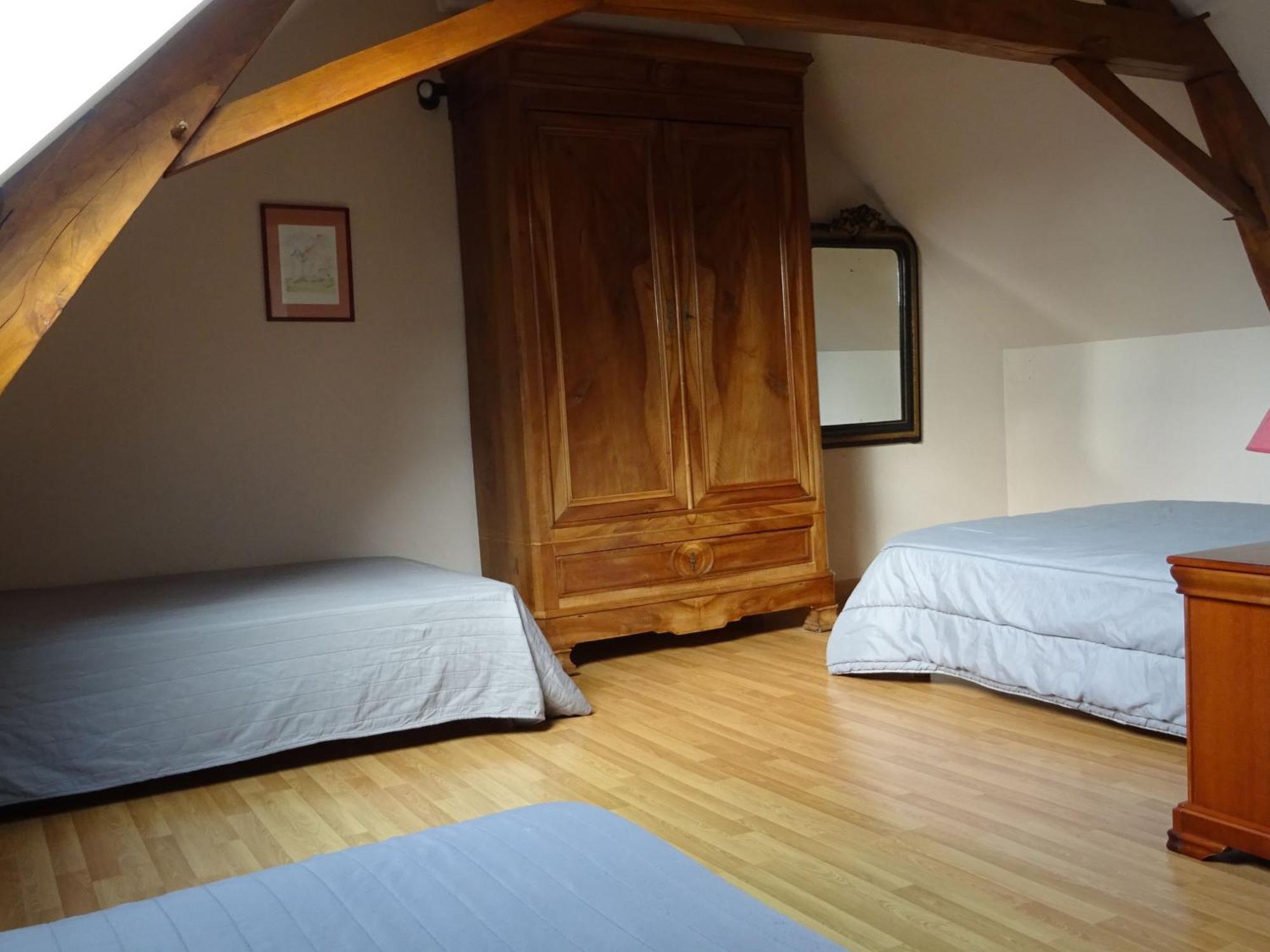 Gite Familial Avec Jardin Et Velos, Proche Le Mans - Fr-1-410-146 Saint-Gervais en-Belin Exteriör bild